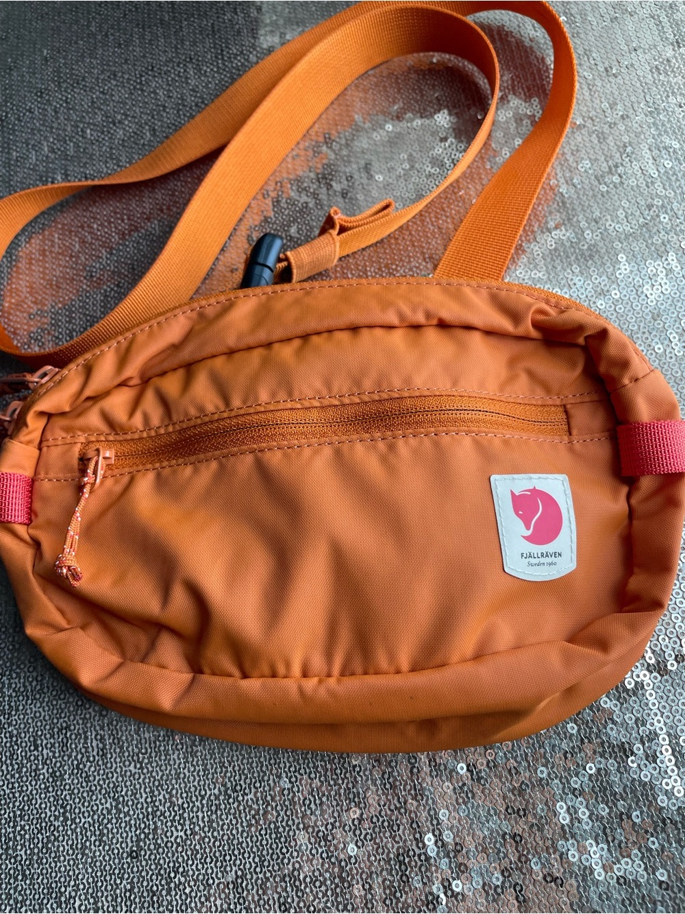 Swedish brand Fjallraven Orange High Coast Belt or Crossbody Bag - Picture 2 of 11